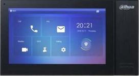 IP domofono monitorius 7 colių 1024x600, veikia tik SIP protokolu, juodas
