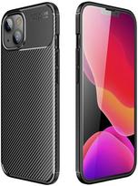 carbon case iphone 13 - Mocco "Armored Shockproof Carbon Case iPhone 13 Pro" Black - 1 nuotrauka
