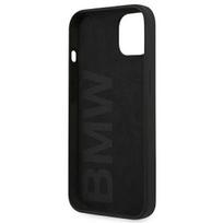 mini telefonai - BMW "BMHCP13SSILBK Silicone Back Case iPhone 13 Mini" Black - 5 nuotrauka