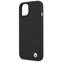 mini telefonai - BMW "BMHCP13SSILBK Silicone Back Case iPhone 13 Mini" Black - 6 nuotrauka