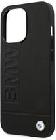 apple leather case 13 pro max - BMW "BMHCP13XSLLBK Leather Back Case iPhone 13 Pro Max" Black - 5 nuotrauka