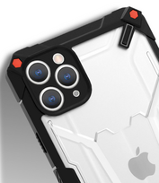 apple iphone 13 max pro - Fusion Accessories "Hybrid Protect Case iPhone 13 Pro Max" Black - 2 nuotrauka