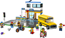 mokykliniai autobusai - LEGO City School day 60329 - 3 nuotrauka