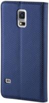 iphone se 2016 - Forever Smart Magnetic Fix Book Case For Apple iPhone 5/5s/SE Dark Blue - 2 nuotrauka