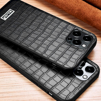 apple iphone 12 pro max, - "Luxury Case iPhone 12 Pro Max" Black - 3 nuotrauka