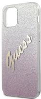 senukai iphone - Guess "GUHCP12MPCUGLSPI PC/ TPU Vintage Cover iPhone 12/ 12 Pro" Gradient Pink - 5 nuotrauka