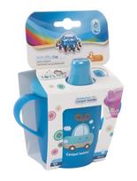 vaikiskos gertuves - CANPOL BABIES neišsipilantis puodelis 250 ml, mėlynas, 31/200_blu - 2 nuotrauka