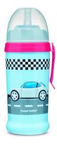 CANPOL BABIES sportinis neišsipilantis puodelis Racing Cars, tamsiai mėlynas 56/516_blud