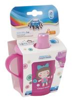 puodelis 200 ml - CANPOL BABIES neišsipilantis puodelis 250 ml, rožinis, 31/200_pin - 2 nuotrauka