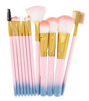 makiazo sepeteles - Makiažo šepetėlių rinkinys ELEGANT PINK BOX, 12 vnt. - 2 nuotrauka