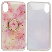 iphone 12 mini case - Fusion Accessories "Marble Ring Back Case iPhone 12 Mini" Pink - 1 nuotrauka