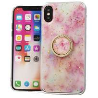 iphone 12 mini case - Fusion Accessories "Marble Ring Back Case iPhone 12 Mini" Pink - 3 nuotrauka