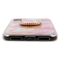 iphone 12 mini case - Fusion Accessories "Marble Ring Back Case iPhone 12 Mini" Pink - 4 nuotrauka