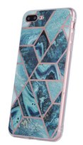 apple iphone 12 pro max, - Fusion Accessories "Geometric Marble Case iPhone 12 Pro Max" Green - 1 nuotrauka