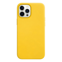 Fusion Accessories "Eco Leather Case iPhone 12 / 12 Pro" Yellow