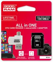 128 gb sdxc - Goodram 128GB All in one micro SDXC UHS-I - 2 nuotrauka