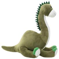 Pliušinis žaislas VLX Brontosaurus, baltas/žalias, 130 cm