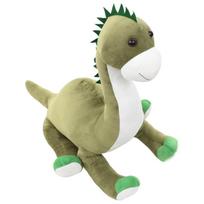 zaislinis dinozauras - Pliušinis žaislas VLX Brontosaurus, baltas/žalias, 130 cm - 3 nuotrauka