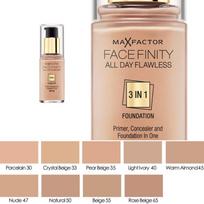 max factor pudra - Max Factor Facefinity 3 In 1 Primer, Concealer And Foundation Spf20 100 Suntan 30ml - 3 nuotrauka