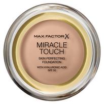 Max Factor Miracle Touch Skin Perfecting Foundation Spf30 045 Warm Almond