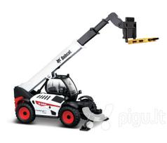 bobcat modeliukas - Bobcat T40 180SLP su padėklų šakėmis Bburago 1:48, 18-32087 - 1 nuotrauka