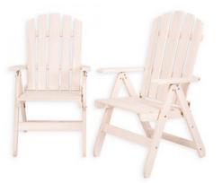 Folkland Timber Folding Chair Canada White