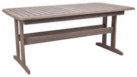 Lauko stalas Folkland Timber Bavaria Dark Graphite, 170 - 220 x 90 x 73 cm