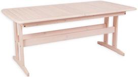baltas lauko staliukas - Lauko stalas Folkland Timber Bavaria White, 170 - 220 x 90 x 73 cm - 3 nuotrauka