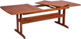 Lauko stalas Folkland Timber Bavaria Brown Nut, 170 - 220 x 90 x 73 cm