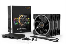 be quiet fan - be quiet! LIGHT WINGS 120mm PWM Triple Pack - 9 nuotrauka