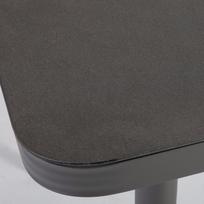 stalas lauko 180 - Lauko stalas Home4you Andros Grey, 180 x 90 x 75 cm - 2 nuotrauka