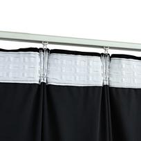 velvet uzuolaidos - Naktinės užuolaidos VLX Velvet 134494, juodos, 1400 mm x 2450 mm - 3 nuotrauka