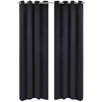 Naktinės užuolaidos VLX Blackout 130369, juodos, 1350 mm x 2450 mm