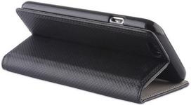 deklas huawei p20 - Forever "Smart Magnetic Fix Book Case Huawei P20" Black - 3 nuotrauka