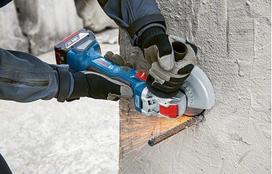 akumuliatorinis kampinis slifuoklis - Bosch X-LOCK GWX 18V-7 - 2 nuotrauka