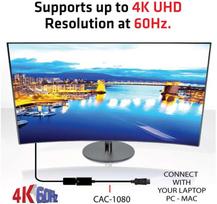 displayport 1.4 to hdmi 2.1 adapter - Club 3D DisplayPort 1.4 - HDMI 2.0b HDR Active Adapter Black - 6 nuotrauka