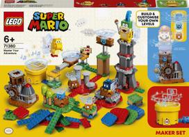 lego mario - LEGO Super Mario Įgusk konstruoti savo nuotykių kūrimo rinkiniu 71380 - 1 nuotrauka