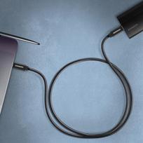 usb data cable - Axagon BUCM32-CM20AB, juodas - 2 nuotrauka