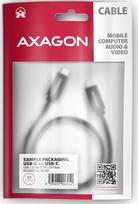 usb data cable - Axagon BUCM32-CM20AB, juodas - 3 nuotrauka