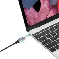 usb c pakrovejas 2m - Aukey Cable USB / USB-C 2m Black - 4 nuotrauka