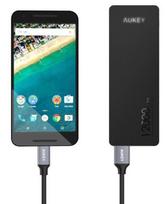 usb c pakrovejas 2m - Aukey Cable USB / USB-C 2m Black - 5 nuotrauka