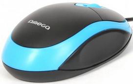 kompiuteris mouse - Omega OM06V Blue (Mėlyna) - 3 nuotrauka