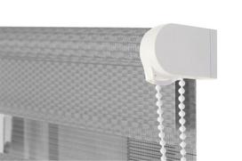 roletai 120 - Ritininė užuolaida Domoletti Rattan, pilka, 1200 mm x 1700 mm - 2 nuotrauka