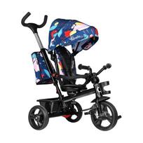 triratuko stogelis - Triratukas Lionelo Haari Blue Navy, mėlynas/raudonas - 17 nuotrauka