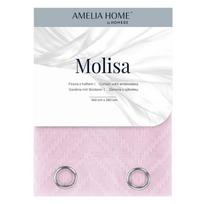uzuolaidos 250 cm - Dieninės užuolaidos AmeliaHome Molisa Eyelets, rožinės, 2500 mm x 1400 mm - 3 nuotrauka