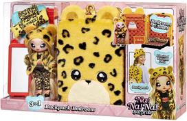 na na na surprise leles - Lėlė MGA Na! Na! Na! Surprise Backpack Jennel Jaguar - 6 nuotrauka