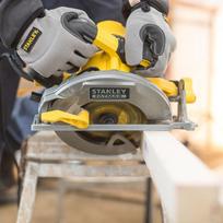 elektriniai pjuklai senukai - Elektrinis diskinis pjūklas Stanley FME301K, 1650 W, 190 mm - 5 nuotrauka