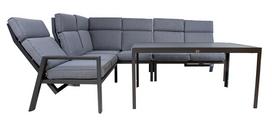 lauko stalai senukai - Lauko baldų komplektas Home4you Casten 21196 - 3 nuotrauka