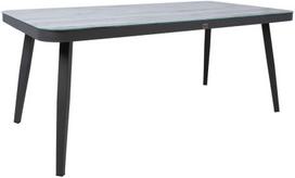 stalas lauko 180 - Lauko stalas Home4you Marie 13683, pilkas, 180 x 90 x 74 cm - 2 nuotrauka