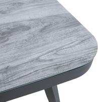 stalas lauko 180 - Lauko stalas Home4you Marie 13683, pilkas, 180 x 90 x 74 cm - 5 nuotrauka